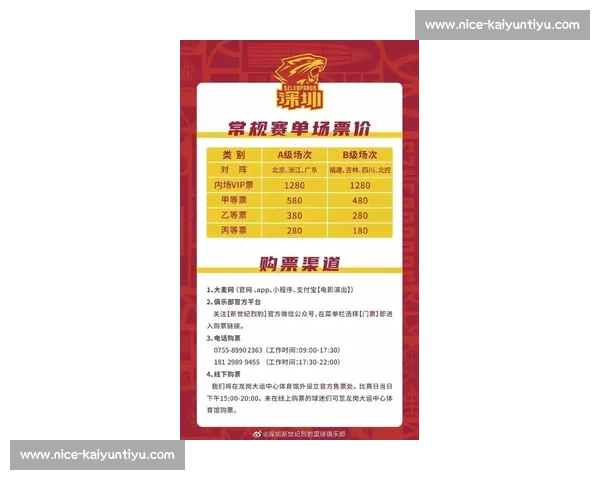 CBA门票购买指南：如何选座与抢票